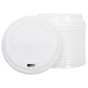 PAPIEROWE KUBKI Z POKRYWKAMI 1000 SZT. 12OZ 300ML