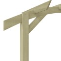 PERGOLA OGRODOWA IMPREGNOWANE DREWNO SOSNOWE 180X210X40CM