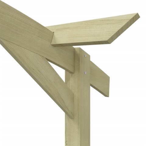 PERGOLA OGRODOWA IMPREGNOWANE DREWNO SOSNOWE 180X210X40CM