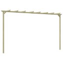 PERGOLA OGRODOWA IMPREGNOWANE DREWNO SOSNOWE 360X200X60CM