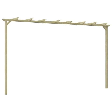 PERGOLA OGRODOWA IMPREGNOWANE DREWNO SOSNOWE 360X200X60CM
