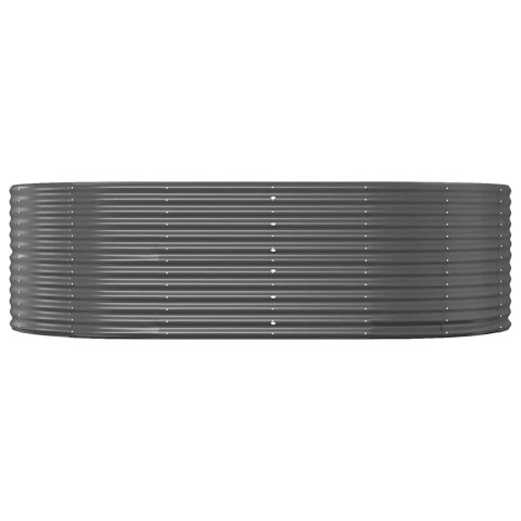 PODWYŻSZONA DONICA STAL OCYNKOWANA 212X140X68CM,