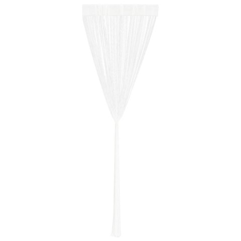 ZASŁONY SZNURKOWE 2 SZTUKI 140X250CM BIAŁE