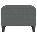 PODNÓŻEK CIEMNOSZARY 70X55X41CM TAPICEROWANY TKANINĄ