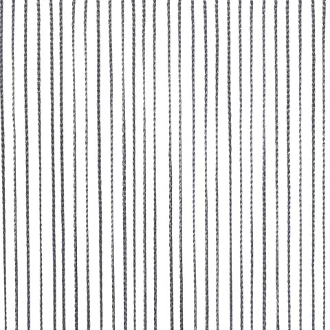 ZASŁONY SZNURKOWE 2 SZT. ANTRACYT 140X250CM