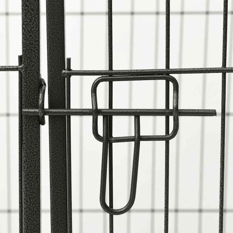 KOJEC DLA SZCZENIĄT STALOWY 91,5X59X61CM