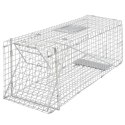 PUŁAPKA ŻYWOCHWYTNA 1 DRZWICZKA 80X25X27 CM HUMANITARNA BEZPIECZNA