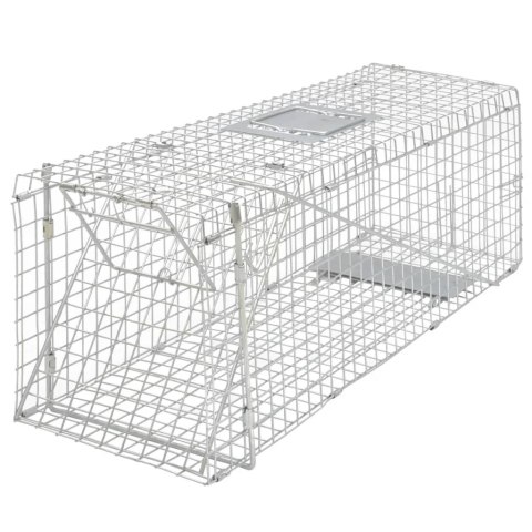 PUŁAPKA ŻYWOCHWYTNA 1 DRZWICZKA 80X25X27 CM HUMANITARNA BEZPIECZNA