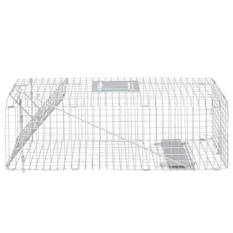 PUŁAPKA ŻYWOCHWYTNA 1 DRZWICZKA 80X25X27 CM HUMANITARNA BEZPIECZNA
