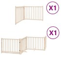 SKŁADANA BRAMKA DLA PSA Z DRZWIAMI 6 PANELI 480CM