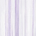 ZASŁONY SZNURKOWE 2 SZT. FIOLETOWE 140X250CM