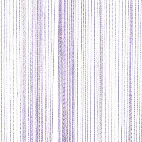 ZASŁONY SZNURKOWE 2 SZT. FIOLETOWE 140X250CM