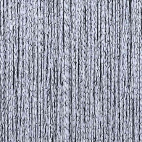 ZASŁONY SZNURKOWE 2 SZT. JASNOSZARY 140X250CM