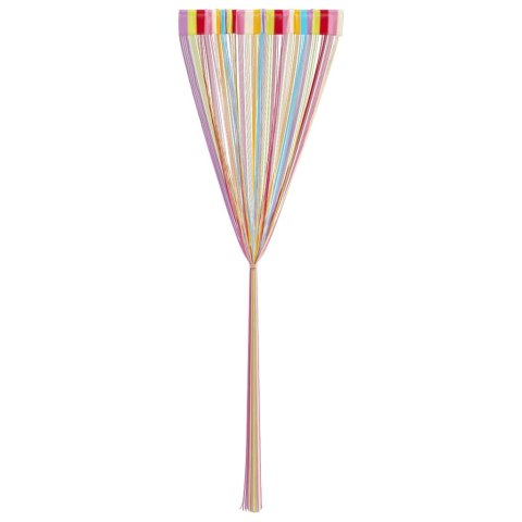 ZASŁONY SZNURKOWE 2 SZT. WIELOKOLOROWE 140X250CM