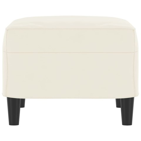 PODNÓŻEK KREMOWY 60X50X41CM AKSAMIT