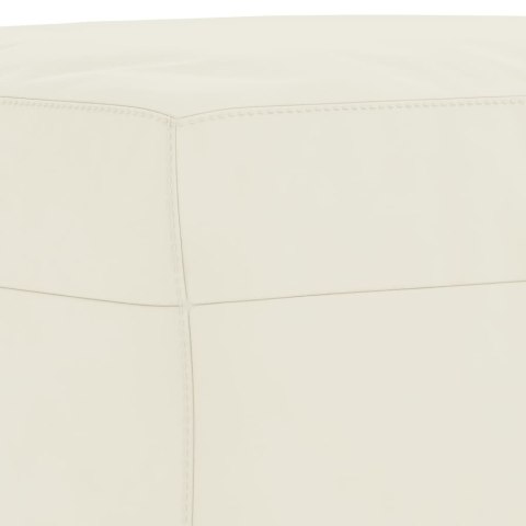 PODNÓŻEK KREMOWY 60X50X41CM AKSAMIT