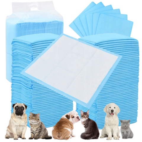 Podkłady HIGIENICZNE chłonne MATY SIKANIA dla PSA KOTA 60X60 100szt MATA