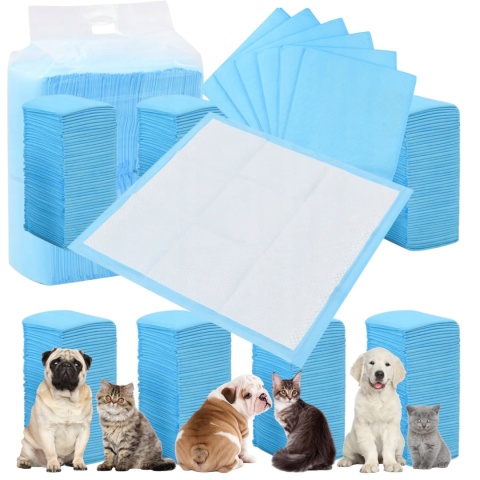 Podkłady HIGIENICZNE super chłonne MATY SIKANIA dla PSA KOTA 60X60 400szt