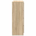 KOMODA SONOMA OAK 100X35X99CM DREWNO KLEJONE