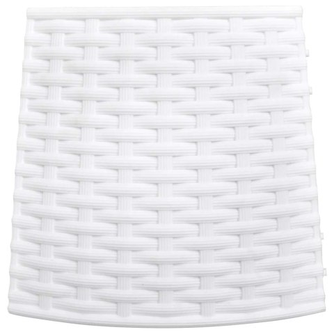 OSŁONA POD CHOINKĘ BIAŁA Ø56X23CM PLASTIKOWA