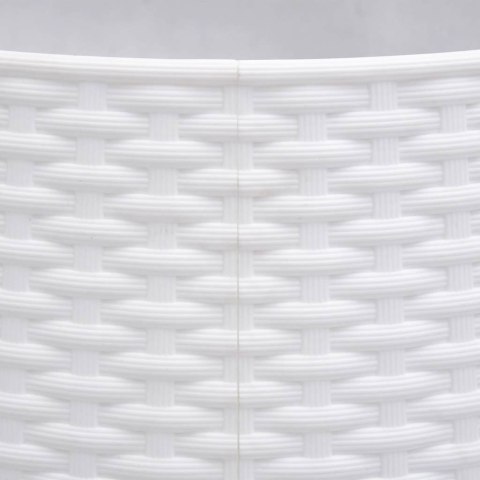 OSŁONA POD CHOINKĘ BIAŁA Ø56X23CM PLASTIKOWA