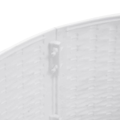 OSŁONA POD CHOINKĘ BIAŁA Ø56X23CM PLASTIKOWA