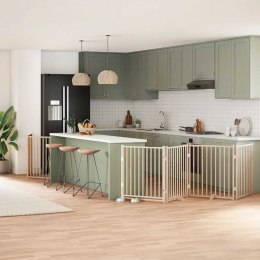 SKŁADANA BRAMKA DLA PSA Z DRZWIAMI 12 PANELI 960CM