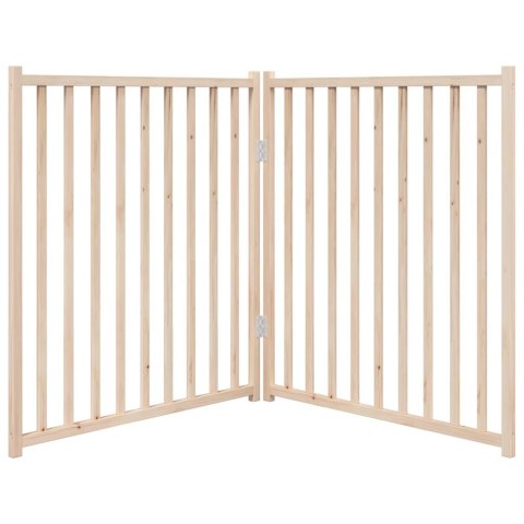 SKŁADANA BRAMKA ZABEZPIECZAJĄCA DLA PSA 2 PANELE 160CM