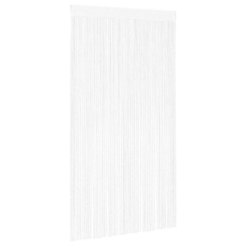 ZASŁONY SZNURKOWE 2 SZTUKI 100X250CM BIAŁE