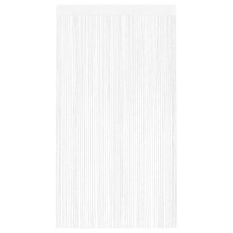 ZASŁONY SZNURKOWE 2 SZTUKI 100X250CM BIAŁE