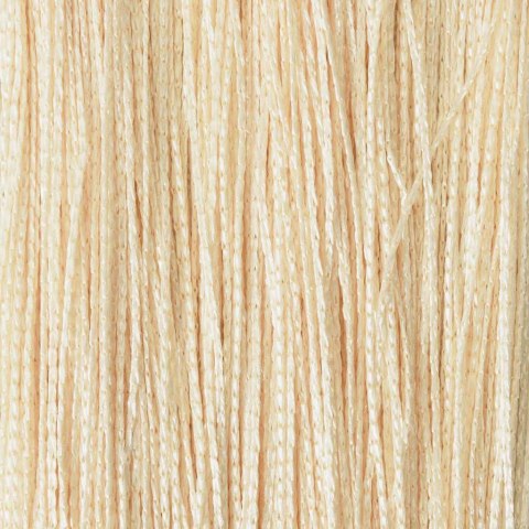 ZASŁONY SZNURKOWE 2 SZTUKI 100X250CM KREMOWE