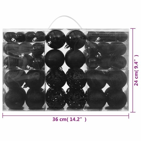 ZESTAW BOMBEK 100 ELEMENTÓW CZARNY