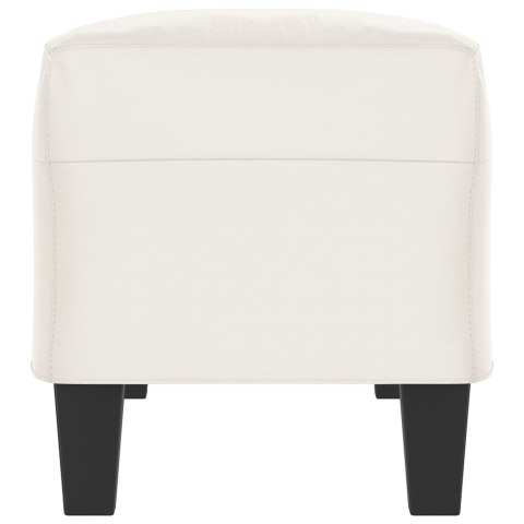 ŁAWKA BEŻOWY 100X35X41CM OBITY MIKROFIBRĄ