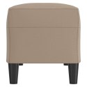 ŁAWKA CAPPUCCINO 100X35X41CM TAPICEROWANA SZTUCZNĄ SKÓRĄ