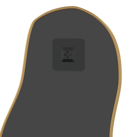 LUSTRO ŚCIENNE ZŁOTE 90X40CM