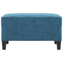 PODNÓŻEK NIEBIESKI 70X55X41CM AKSAMIT