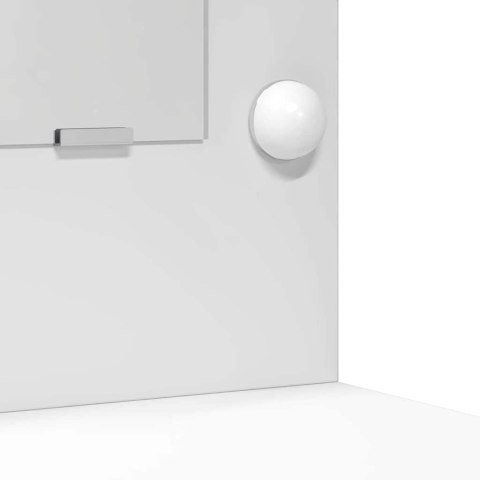 ZESTAW TOALETKI ZE LED LIGHTS 3 SZT. BIAŁY 78,5X41X135CM