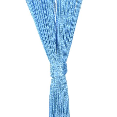 ZASŁONY SZNURKOWE 2 SZT. JASNONIEBIESKIE 100X250CM