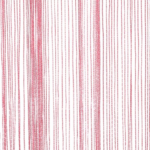 ZASŁONY SZNURKOWE 2 SZT. RÓŻOWE 140X250CM