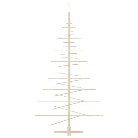 DREWNIANA CHOINKA DO UDEKOROWANIA 180CM LITE DREWNO SOSNOWE