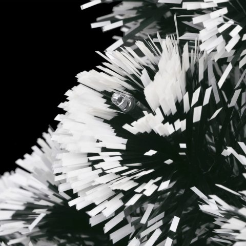 SZTUCZNA CHOINKA Z LAMPKAMI I STOJAKIEM 180CM WŁÓKNO OPTYCZNE