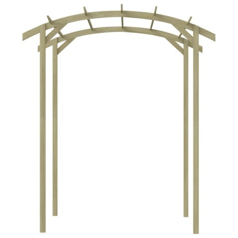 PERGOLA OGRODOWA IMPREGNOWANA SOSNA 180X197X210CM