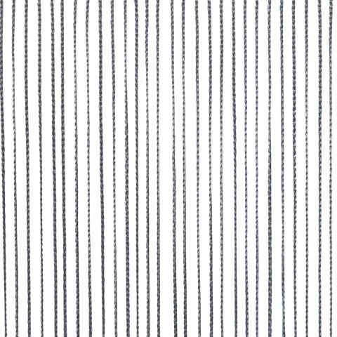 ZASŁONY SZNURKOWE 2 SZT. ANTRACYT 100X250CM