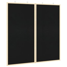 CHALKBOARD TABLICA KREDOWA CZARNA 80X80CM SKŁADANA