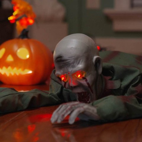 HALLOWEEN CHODZĄCE ZOMBIE ZIELONY 112X25.5X21.5CM