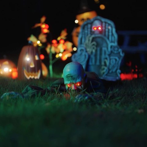 HALLOWEEN CHODZĄCE ZOMBIE ZIELONY 112X25.5X21.5CM