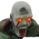 HALLOWEEN CHODZĄCE ZOMBIE ZIELONY 112X25.5X21.5CM