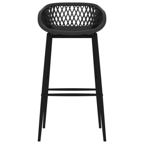 7-CZĘŚCIOWY ZESTAW MEBLI BAROWYCH CZARNY