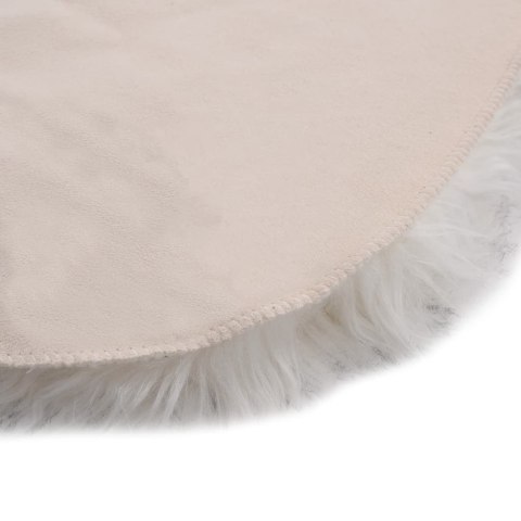 DYWANIK 60X90CM SZTUCZNA OWCZA SKÓRA SZARY MELANŻ