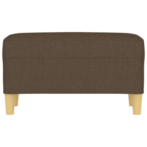 ŁAWKA BRĄZOWY 70X35X41CM TAPICEROWANA TKANINĄ